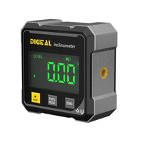 4-Side Magnetic Digital Angle Gauge with Laser Electronic Protractor Horizontometer Inclinometer Angle Ruler Slope Measuring